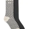 Zweierpack Socken aus Baumwollmischung in normaler Länge