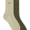 Zweierpack Socken aus Baumwollmischung in normaler Länge