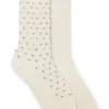Zweierpack Socken aus Baumwollmischung in normaler Länge