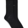 Zweierpack Socken aus Baumwollmischung in normaler Länge