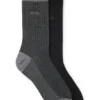 Zweierpack Socken aus merzerisierter Baumwolle in normaler Länge
