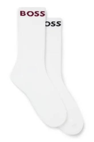 Zweierpack Socken in normaler Länge aus Stretchmaterial