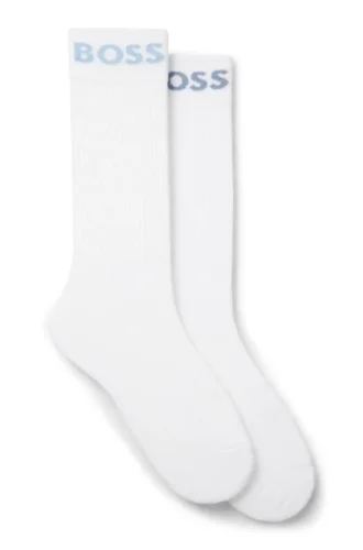 Zweierpack Socken in normaler Länge aus Stretchmaterial