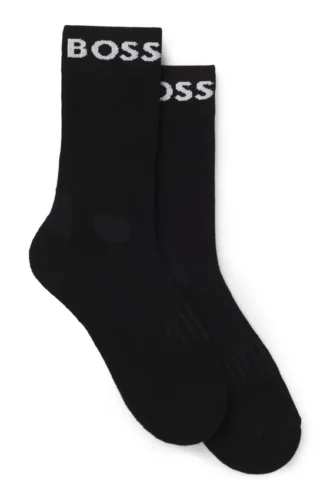 Zweierpack Socken in normaler Länge aus Stretchmaterial