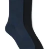 Zweierpack Socken in normaler Länge aus Stretchmaterial