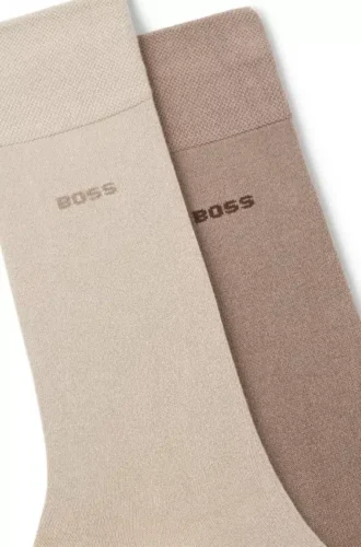 Zweierpack Socken in regulärer Länge aus einer Bambusmischung