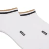 Zweierpack Socken mit charakteristischen Streifen am Bündchen