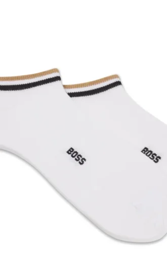 Zweierpack Socken mit charakteristischen Streifen am Bündchen