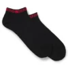 Zweierpack Socken mit Markenbund in Knöchellänge
