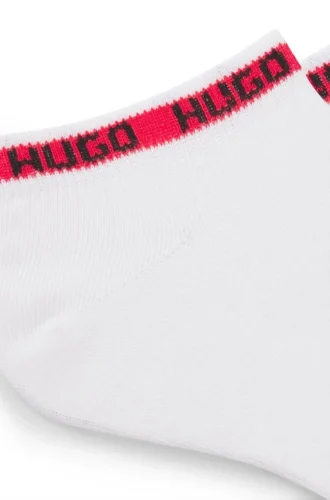Zweierpack Socken mit Markenbund in Knöchellänge