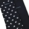 Zweierpack Socken mit Mini-Muster aus einer gekämmten Baumwollmischung