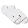 Zweierpack unsichtbare Socken aus einer Baumwollmischung