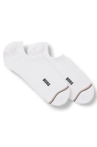 Zweierpack unsichtbare Socken aus einer Baumwollmischung