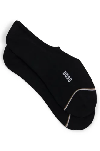 Zweierpack unsichtbare Socken aus einer Baumwollmischung