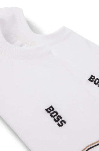 Zweierpack unsichtbare Socken aus einer Baumwollmischung