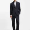 Zweiteiliger Anzug in Modern-Fit aus Stretch-Twill
