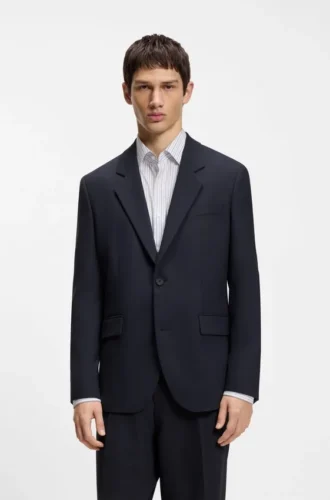 Zweiteiliger Anzug in Modern-Fit aus Stretch-Twill