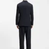 Zweiteiliger Anzug in Modern-Fit aus Stretch-Twill