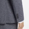 Zweiteiliger Anzug in Regular-Fit aus Stretch-Bouclé