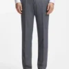 Zweiteiliger Anzug in Regular-Fit aus Stretch-Bouclé