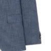 Zweiteiliger Slim-Fit-Anzug aus Baumwolle und Schurwolle