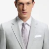 Zweiteiliger Slim-Fit-Anzug aus Bekleidung mit feinem Muster Zweiteiliger Slim-Fit-Anzug aus Bekleidung mit feinem Muster