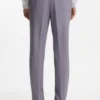 Zweiteiliger Slim-Fit-Anzug aus Bekleidung mit feinem Muster Zweiteiliger Slim-Fit-Anzug aus Bekleidung mit feinem Muster
