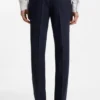 Zweiteiliger Slim-Fit-Anzug aus Bekleidung mit feinem Muster Zweiteiliger Slim-Fit-Anzug aus Bekleidung mit feinem Muster