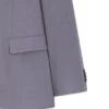 Zweiteiliger Slim-Fit-Anzug aus Bekleidung mit feinem Muster Zweiteiliger Slim-Fit-Anzug aus Bekleidung mit feinem Muster
