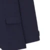 Zweiteiliger Slim-Fit-Anzug aus Bekleidung mit feinem Muster Zweiteiliger Slim-Fit-Anzug aus Bekleidung mit feinem Muster