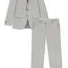 Zweiteiliger Slim-Fit-Anzug aus einer Wollmischung