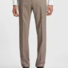 Zweiteiliger Slim-Fit-Anzug aus Schurwolle mit feinem Muster
