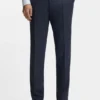 Zweiteiliger Slim-Fit-Anzug aus Schurwolle und Seide