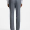 Zweiteiliger Slim-Fit-Anzug aus Schurwolle und Seide