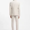 Zweiteiliger Slim-Fit-Anzug aus Stretchstoff