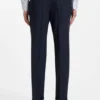 Zweiteiliger Slim-Fit-Anzug aus Wolle und Seide