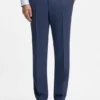Zweiteiliger Slim-Fit-Anzug mit feinem Muster aus Stretch-Bekleidung Zweiteiliger Slim-Fit-Anzug mit feinem Muster aus Stretch-Bekleidung