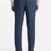 Zweiteiliger Slim-Fit-Anzug mit feinem Muster aus Stretch-Bekleidung Zweiteiliger Slim-Fit-Anzug mit feinem Muster aus Stretch-Bekleidung