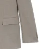 Zweiteiliger Slim-Fit-Anzug mit feinem Muster aus Stretch-Bekleidung Zweiteiliger Slim-Fit-Anzug mit feinem Muster aus Stretch-Bekleidung